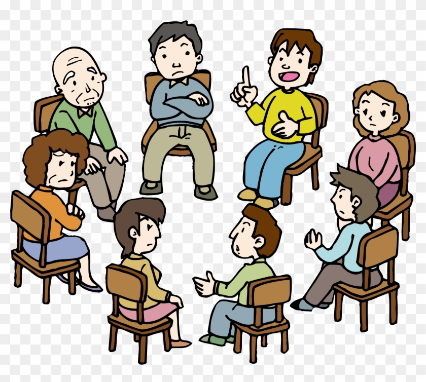 Group Conversation Clipart - Clipart Group - Png Download