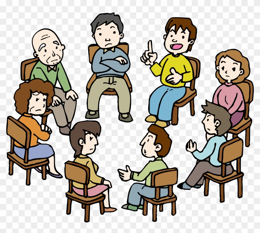 Group Conversation Clipart - Clipart Group - Png Download #3095226