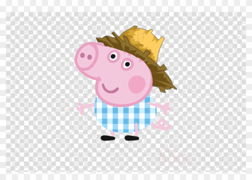 Peppa Pig & George Cut Outs Clipart George Pig Mummy - American Flag Icon Transparent - Png Download