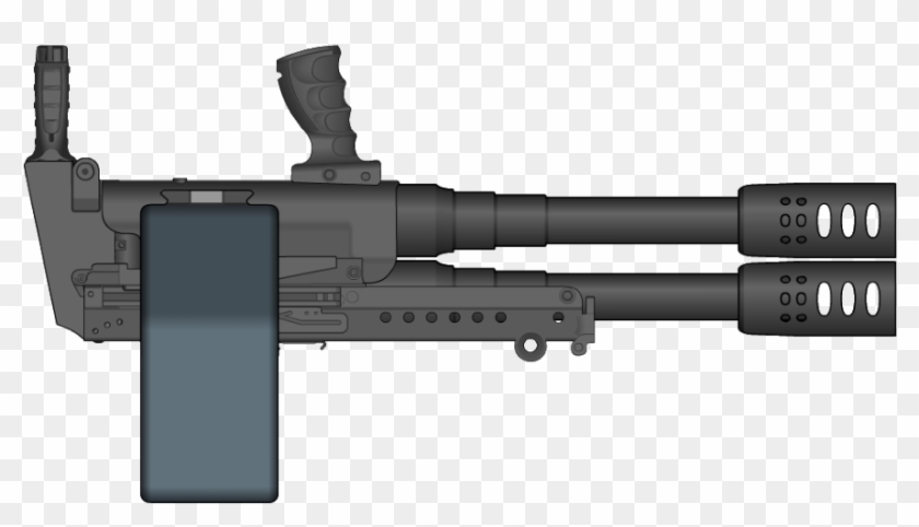 Double Barrel Automatic - Double Barrel Grenade Launcher Clipart