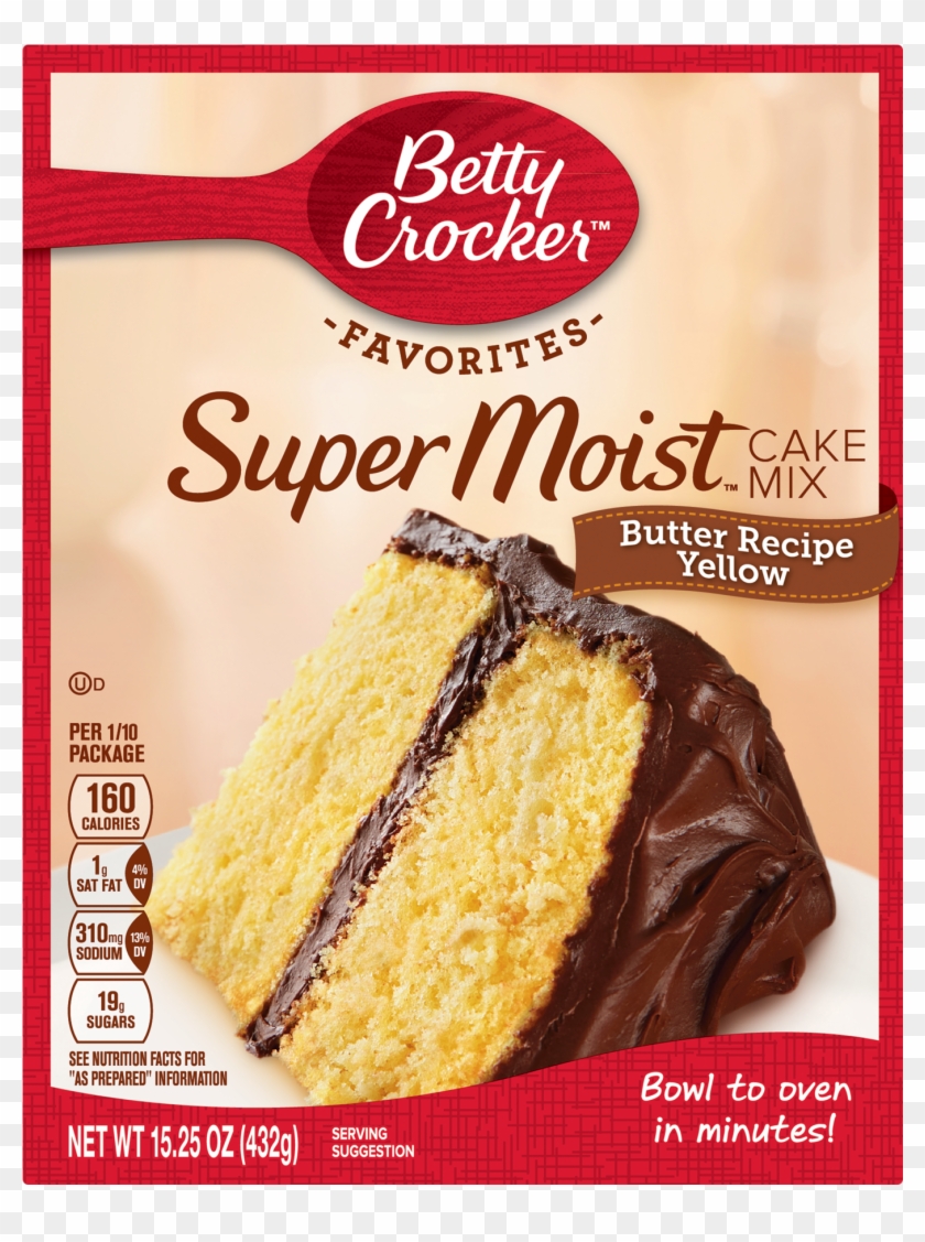 Walmart Bakery Cakes - Betty Crocker Moist Cake Mix Clipart #3095860