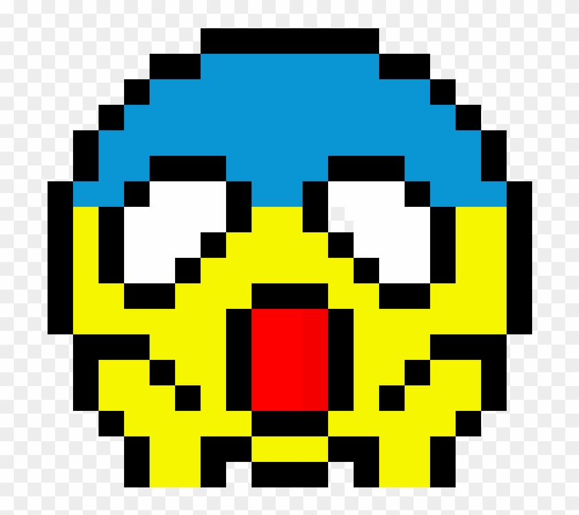 Emoji Pixel Art - Emoji Pixel Art Drawing Clipart #3096029