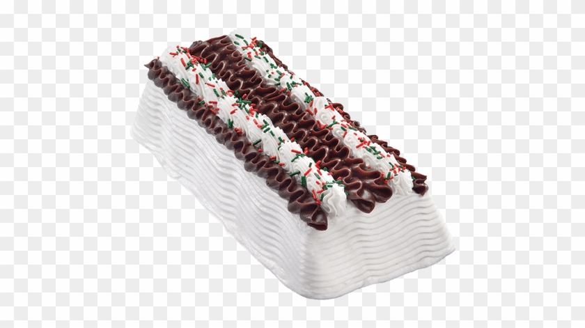 Holiday Ice Cream Cake - Carvel Ice Cream Log Clipart