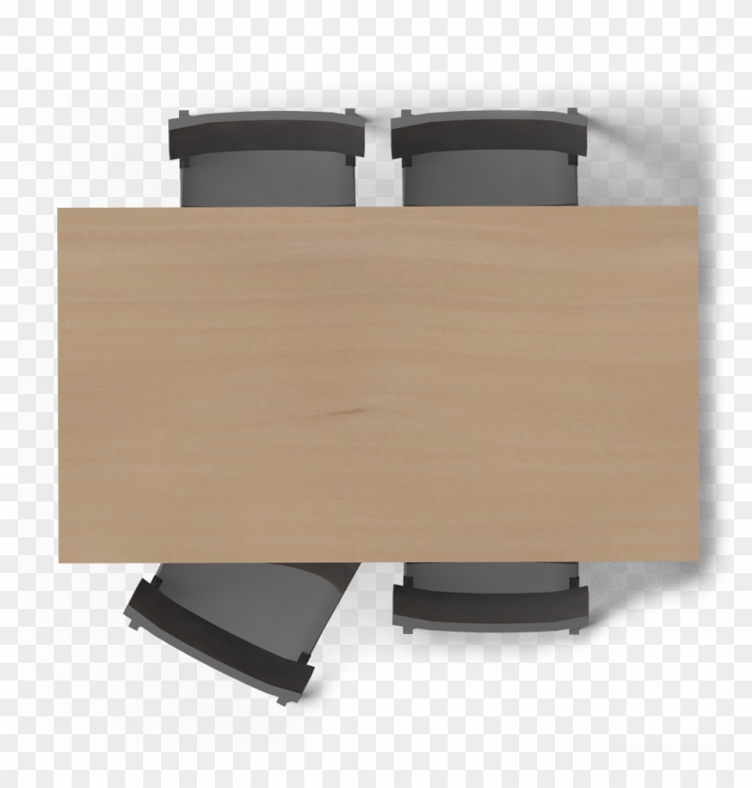 Norden Gateleg Table And Chair Top - Table 4 Chairs Top View Clipart