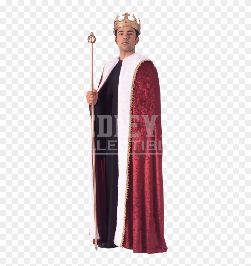 Kings Velvet Costume Robe - King Robe Clipart #3097228