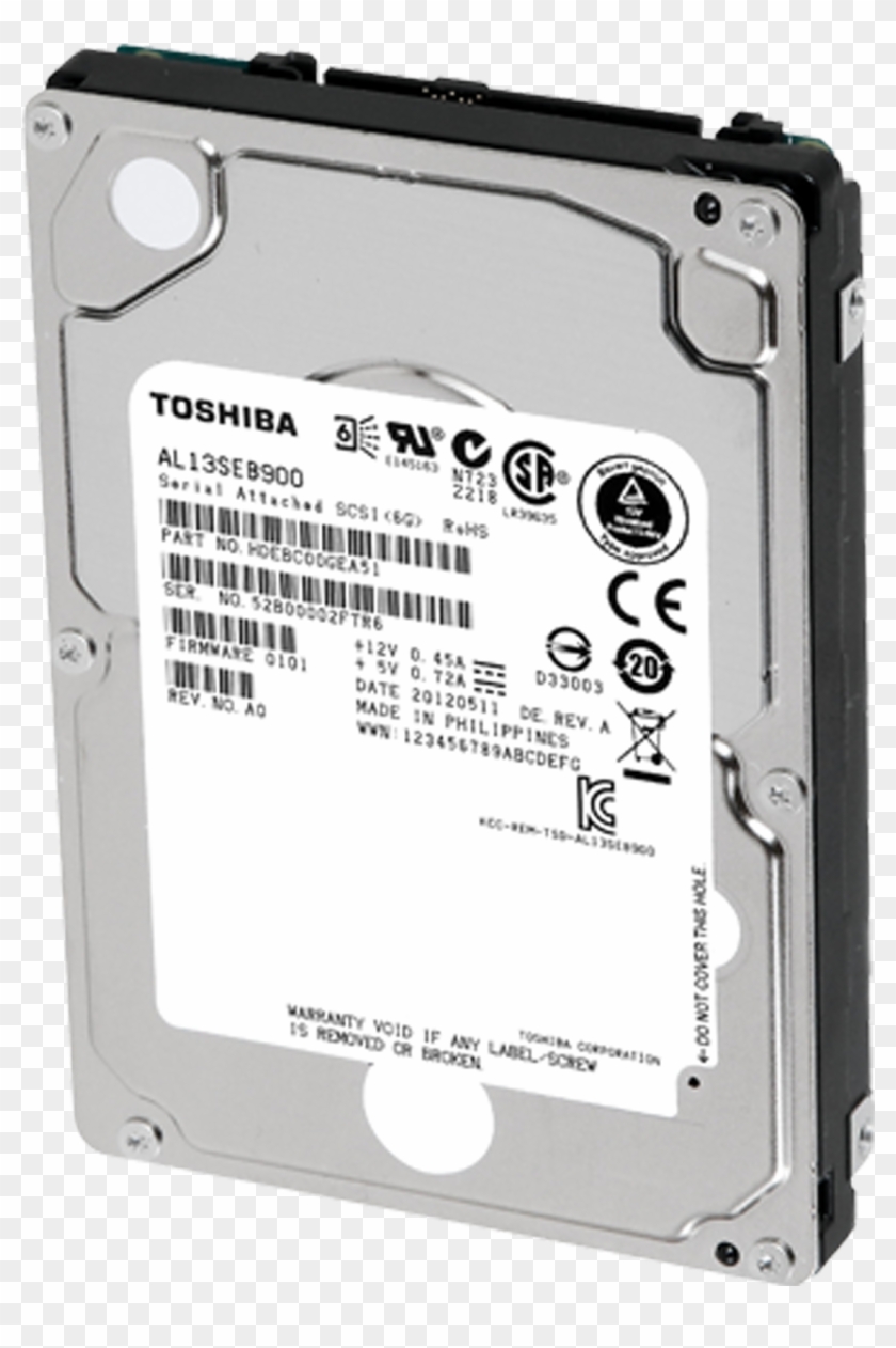 Toshiba Announces Next Generation 10,000 Rpm Class - Toshiba Hard Disk Png Clipart #3097271