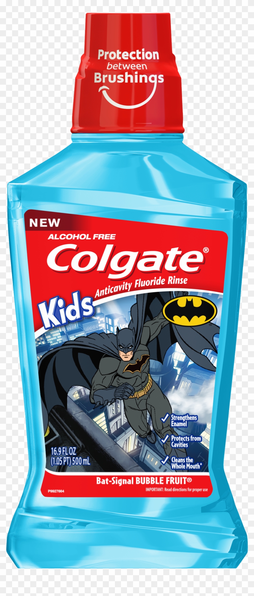 Colgate Kids Batman Mouthwash 500ml Clipart
