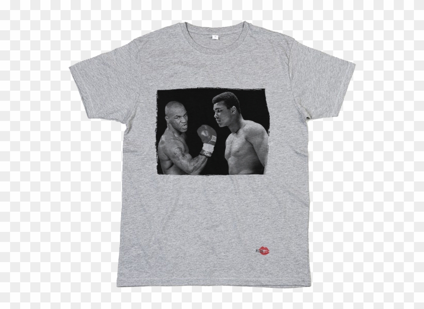 Muhammad Ali/mike Tyson T-shirt £24 From Kiss Clothing - Cute Anime Aesthetic Shirts Clipart
