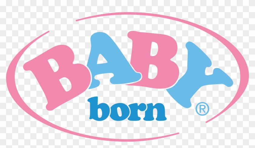 Born Png Transparent - Baby Born Doll Logo Clipart