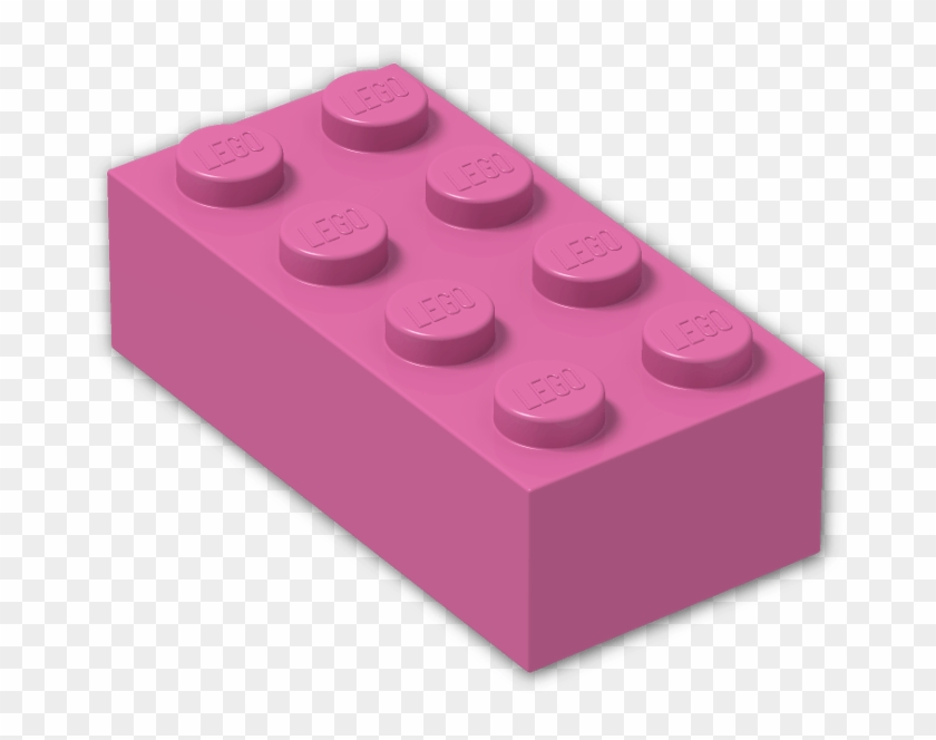 Pink Lego Brick Png Clipart #3097790