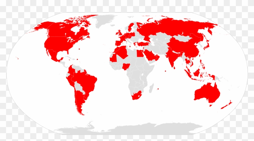 Hsbc Png - Vikipediya - International Red Cross Map Clipart #3098321