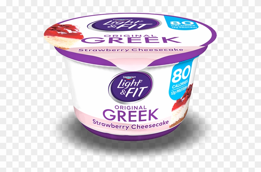 Light & Fit Original Greek - Light And Fit Berries And Cream Clipart #3098361