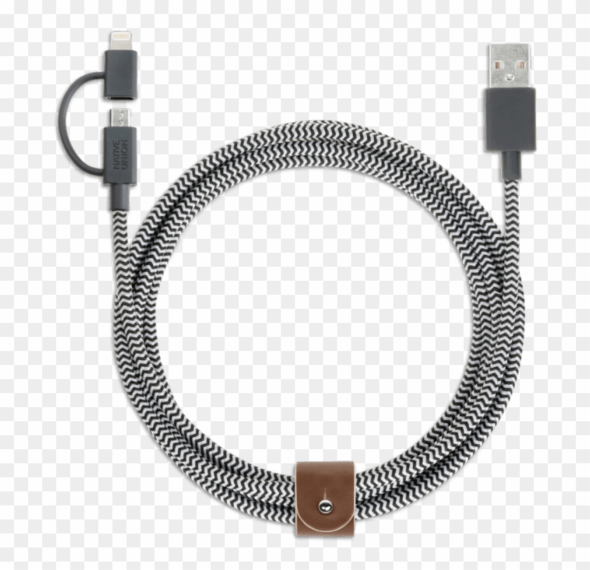 Native Union Belt Cable Zebra Clipart