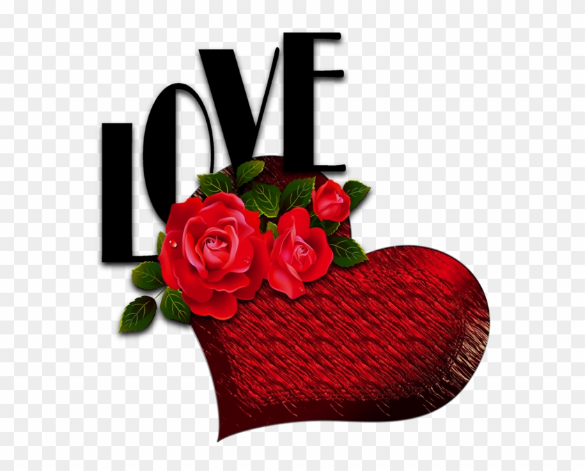 Heart Rose Png Image Background - Love Hard Images Download Clipart #3098761
