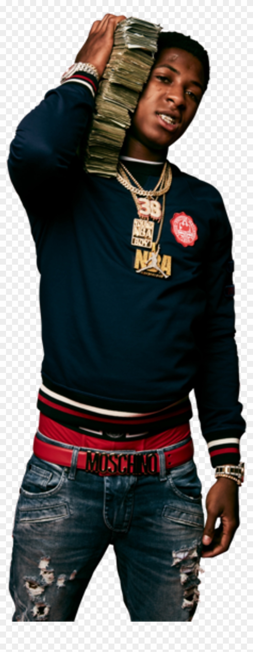 Nba Youngboy Png - Nba Youngboy Sticker Clipart #3099529