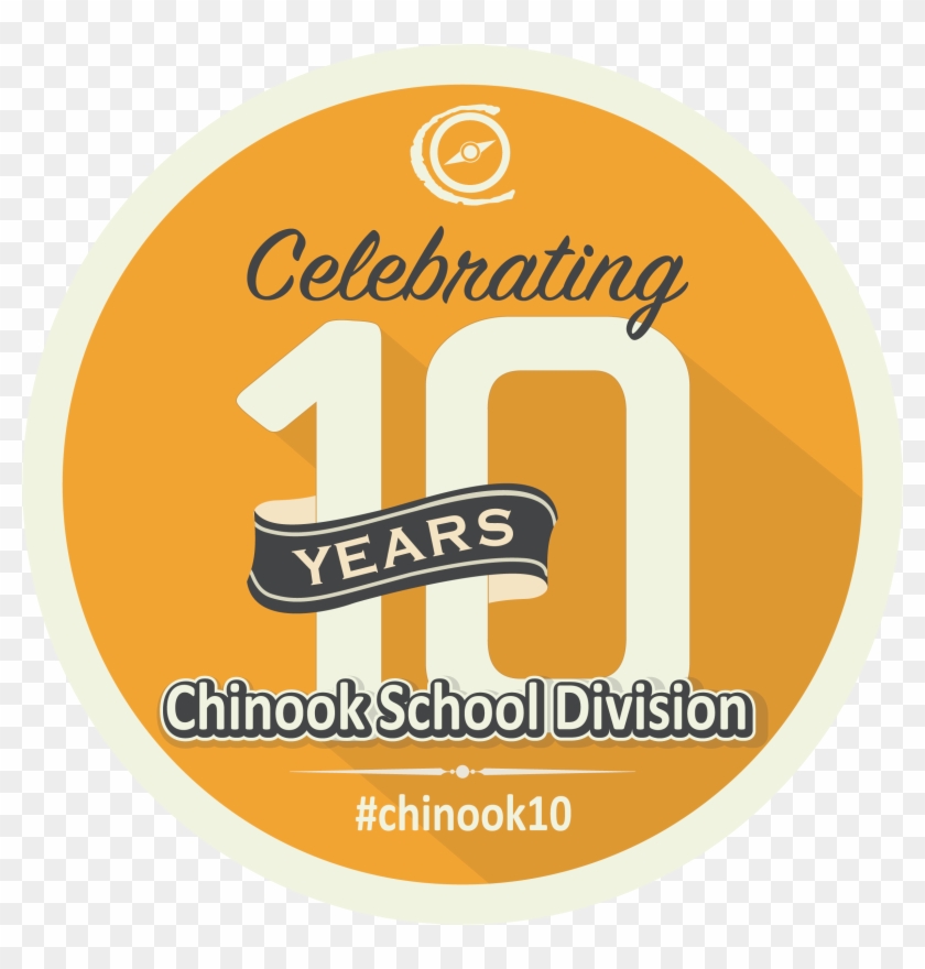 Chinook 10 Year Logo-01 - 10 Year Logo Clipart