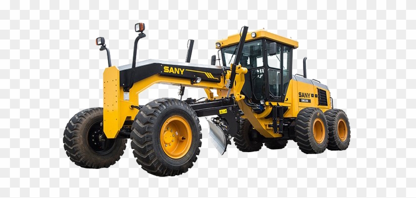 Construction Machine Png Hd Image - Sany Motor Grader Clipart