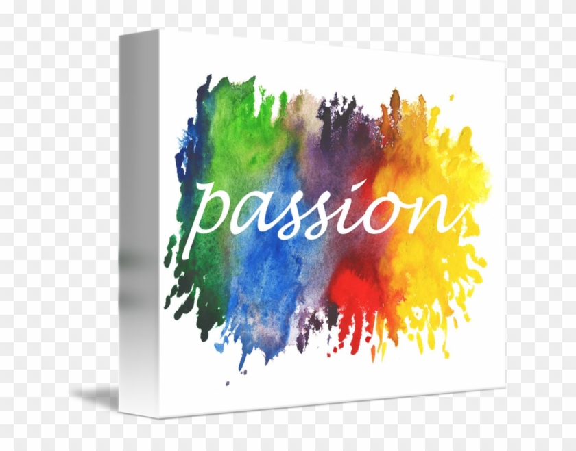 Rainbow Watercolor Splash - Painting Clipart