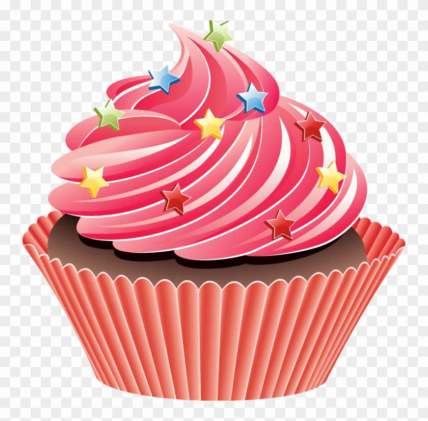 Cupcake With Sprinkles Clipart Cupcake With Sprinkles - Free Cupcake Clipart - Png Download