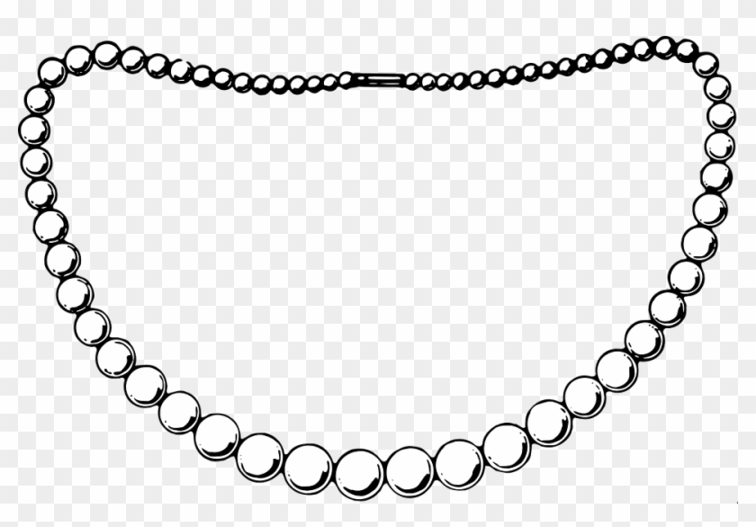 Pearl Necklace Png - String Of Pearls Cartoon Clipart #310200