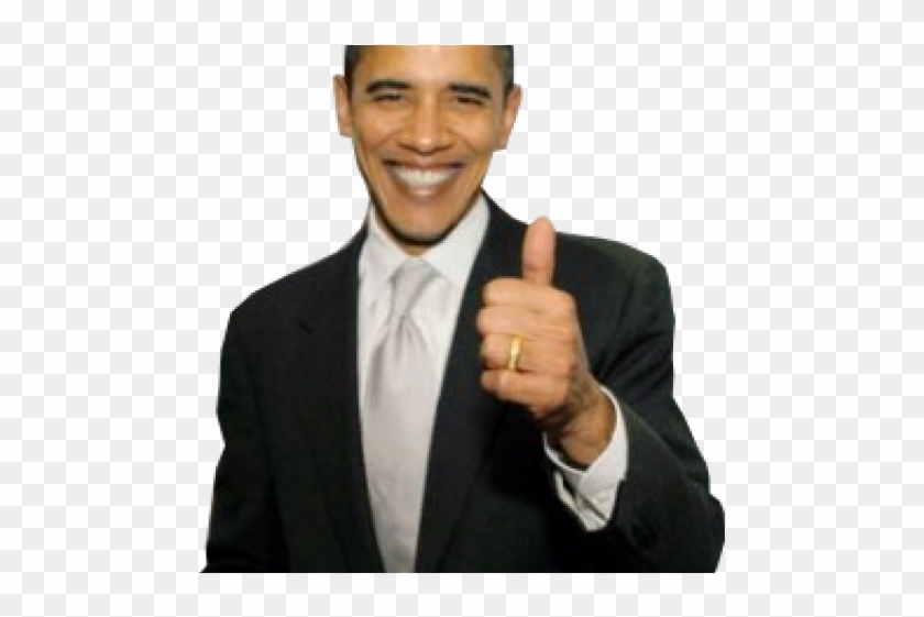 Thumb Up Obama Clipart
