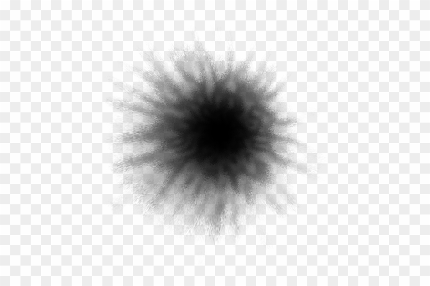 Poem Black Hole - Monochrome Clipart