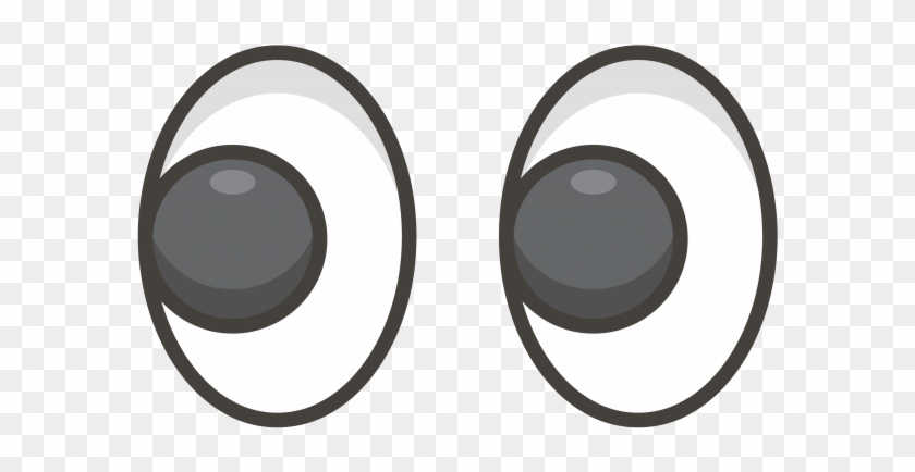 Eyes Emoji - Circle Clipart #310440