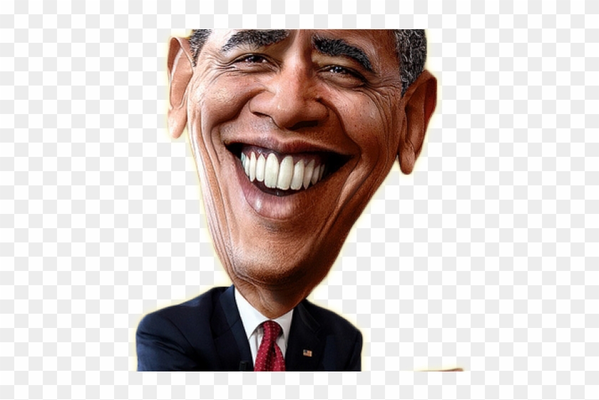 Barack Obama Clipart Png - Barack Obama Caricature Png Transparent Png #310481