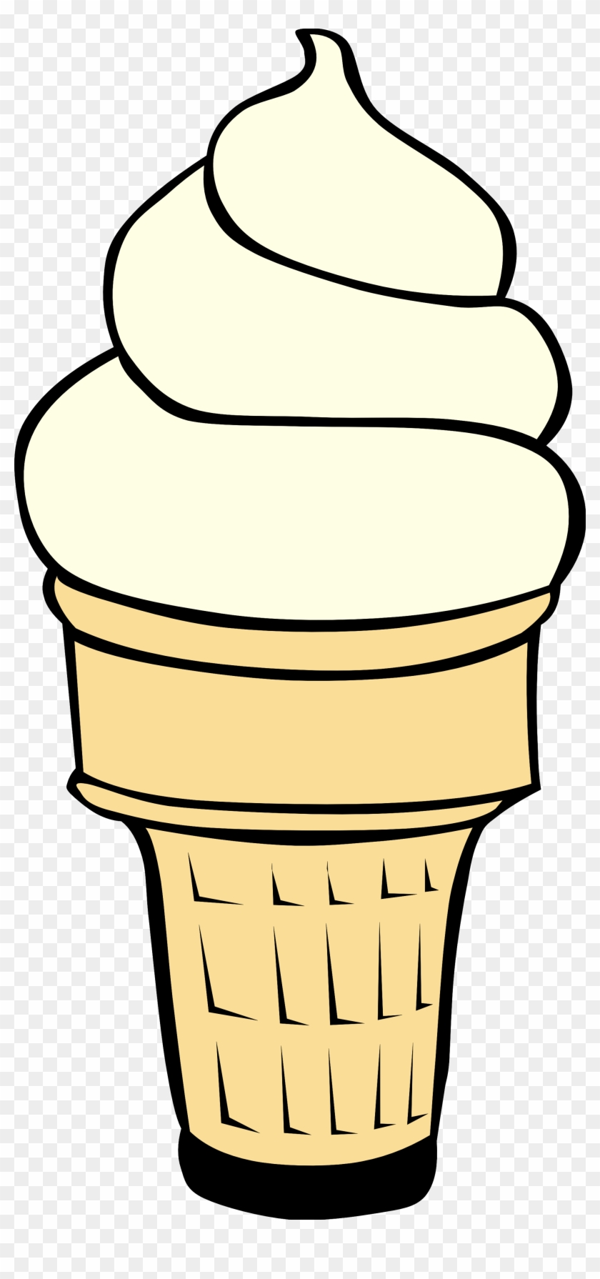 Ice Cream Clip Art Chocolate Vanilla Strawberry Sprinkles - Vanilla Ice Cream Cone Clip Art Png Transparent Png