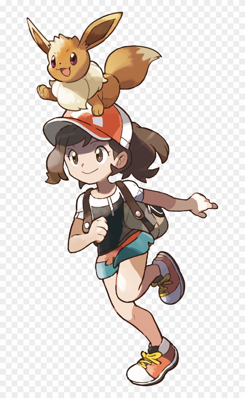 Elaine - Pokemon Lets Go Eevee Clipart