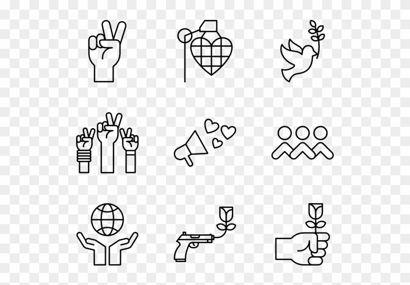 Peace - Hope Vector Icon Clipart #310667