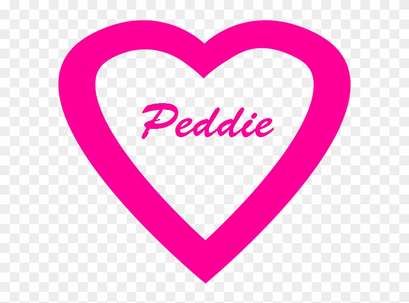 Peddie Heart Shape - Heart Clipart #310890