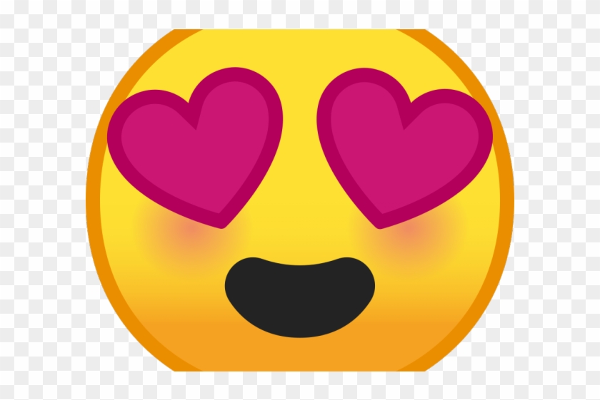 Emoji Clipart Eyes - Emoji With Love Transparent - Png Download