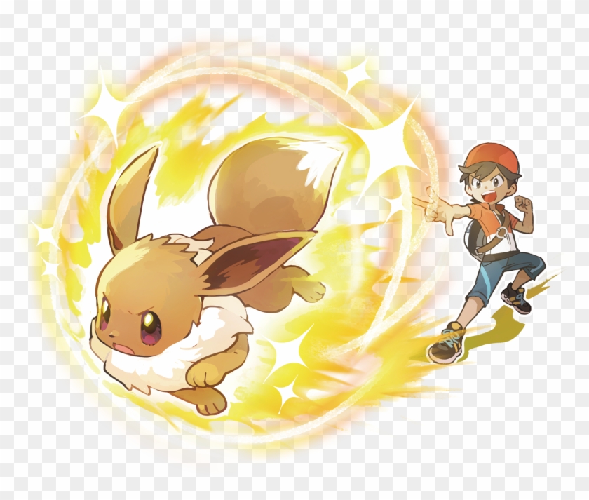 The Pokémon Company/nintendo - Pokemon Let's Go Pikachu And Eevee Clipart