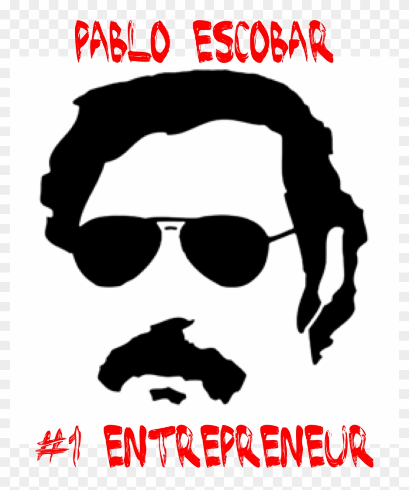 Pablo Escobar Was A Colombian Drug Lord, His Cartel - Poster Clipart