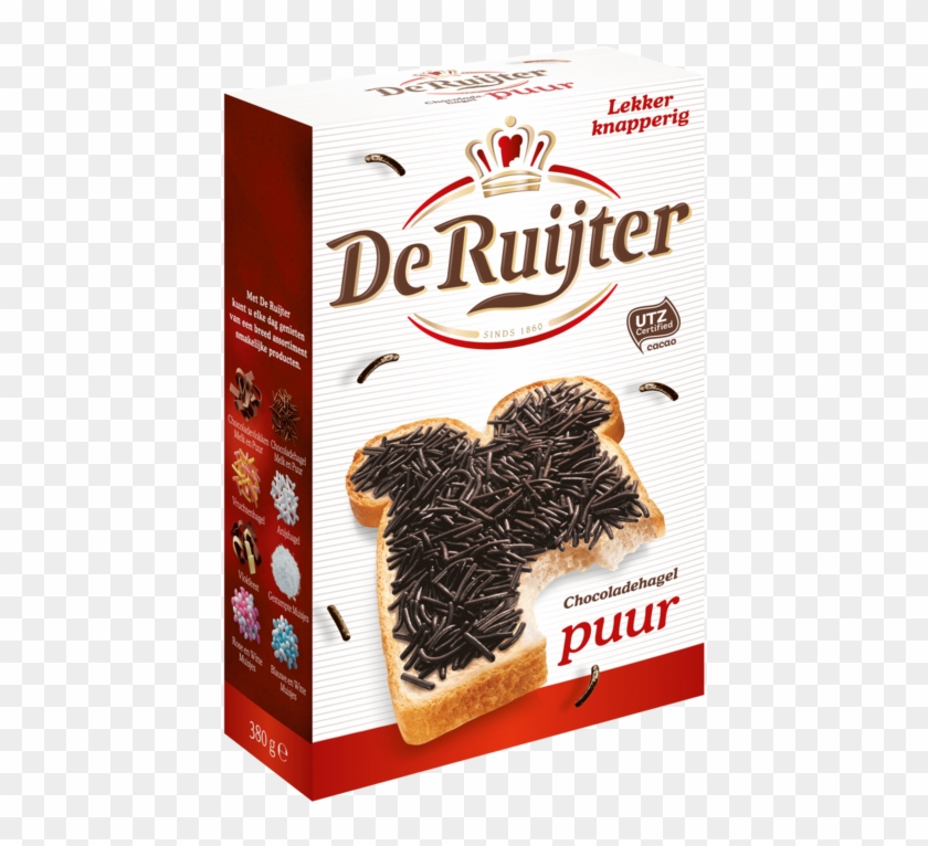 De Ruijter Dark Chocolate Sprinkles - Ruijter Milk Chocolate Sprinkles Clipart #311159