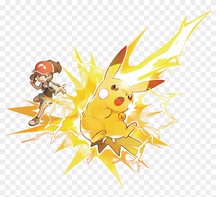 View Fullsize Pokémon - Pokemon Let's Go Pikachu And Eevee Clipart #311354
