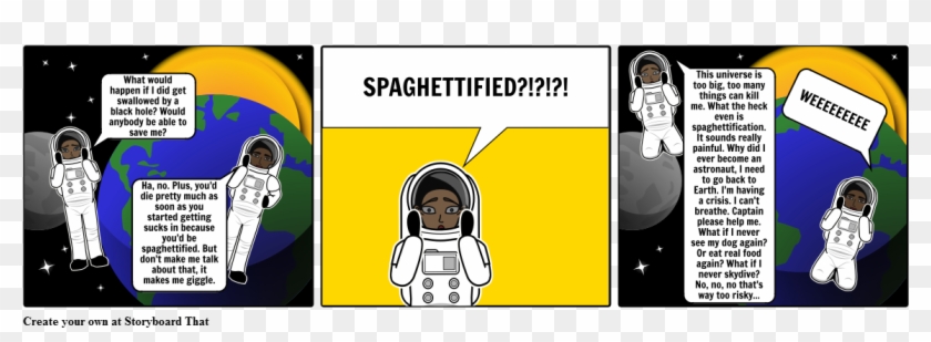 Black Holes Part - Cartoon Clipart #311468