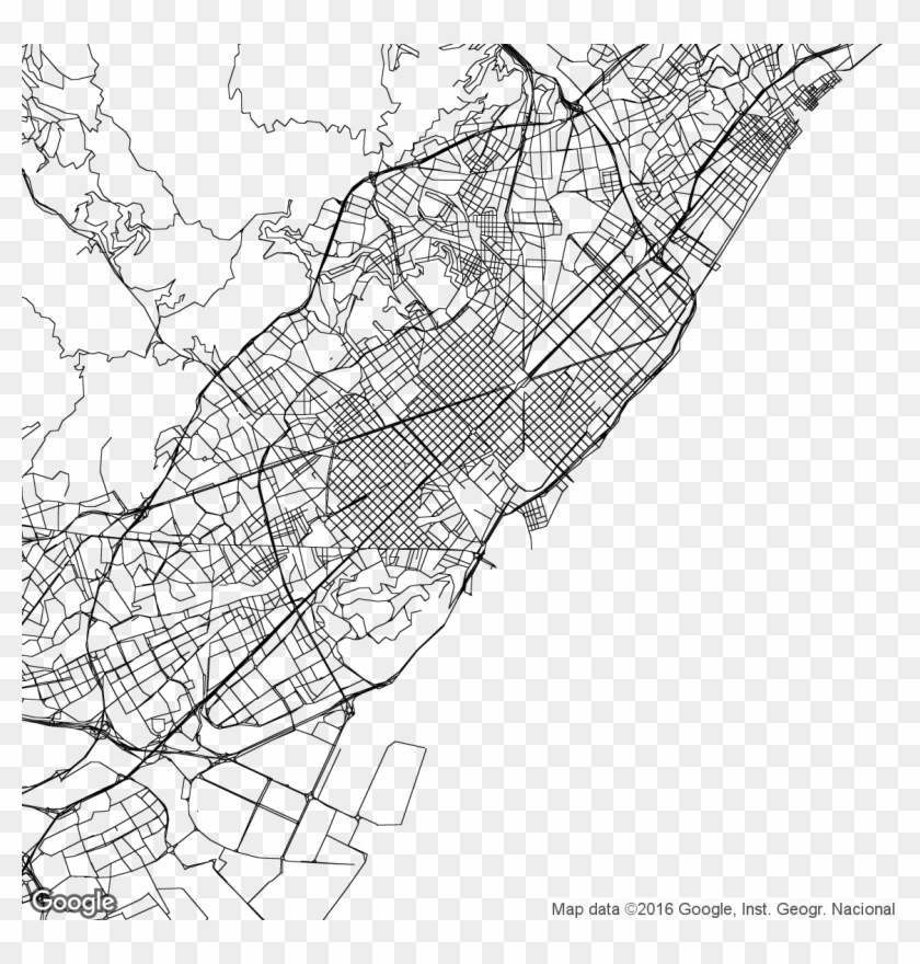This Is A Google Static Maps Api Call To Generate A - Cities Skylines Image Overlay Png Clipart