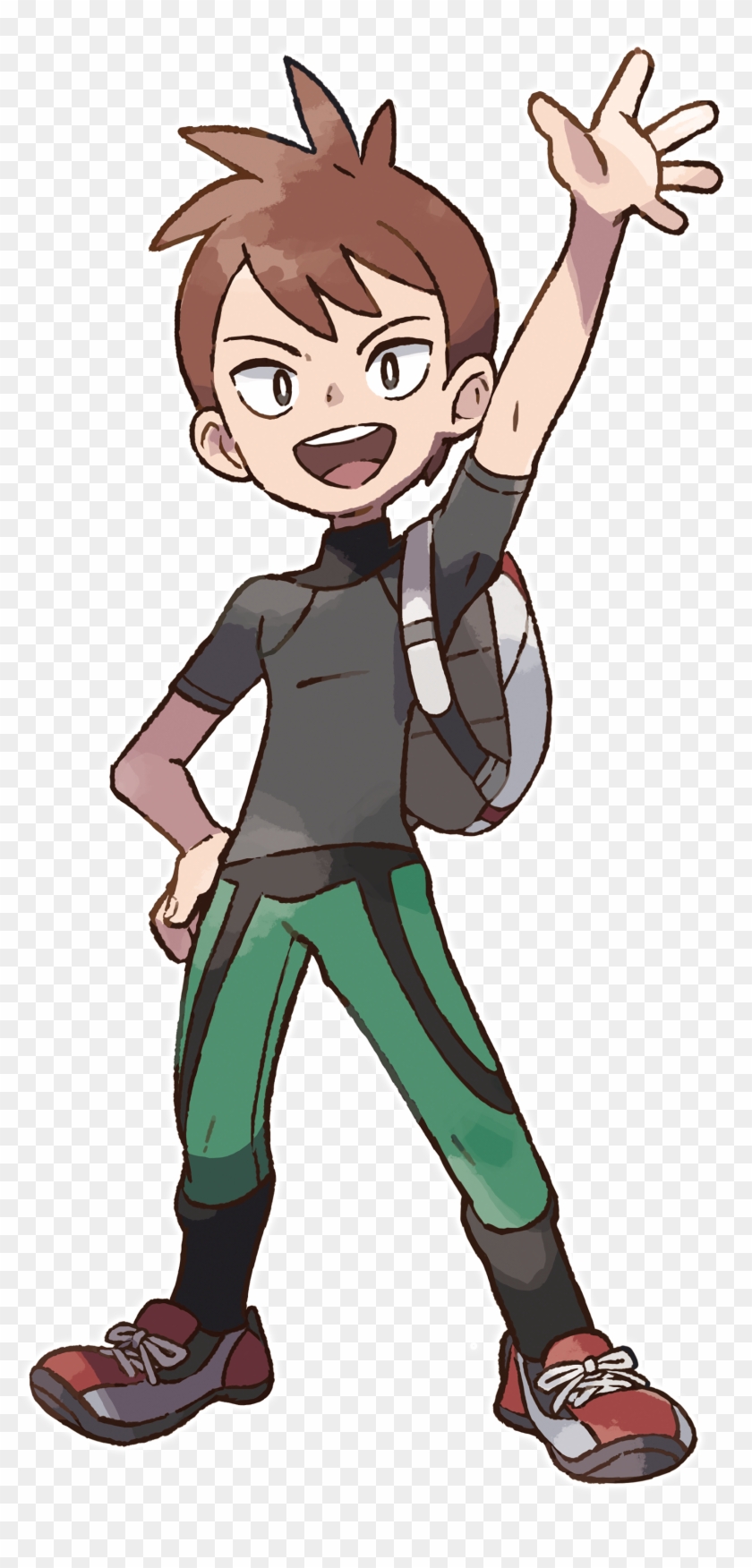 Don't - Pokemon Lets Go Rival Clipart #312037