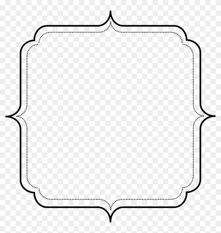 White Clipart Frame Png - Digital Frames Png Transparent Png