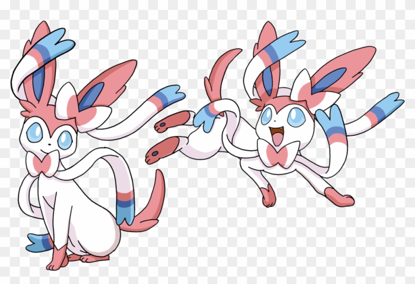 Gay Eevee - Sylveon Pokemon Clipart #312264