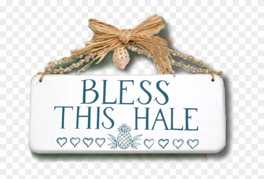 Bless This Hale Wooden Sign - Label Clipart #312381