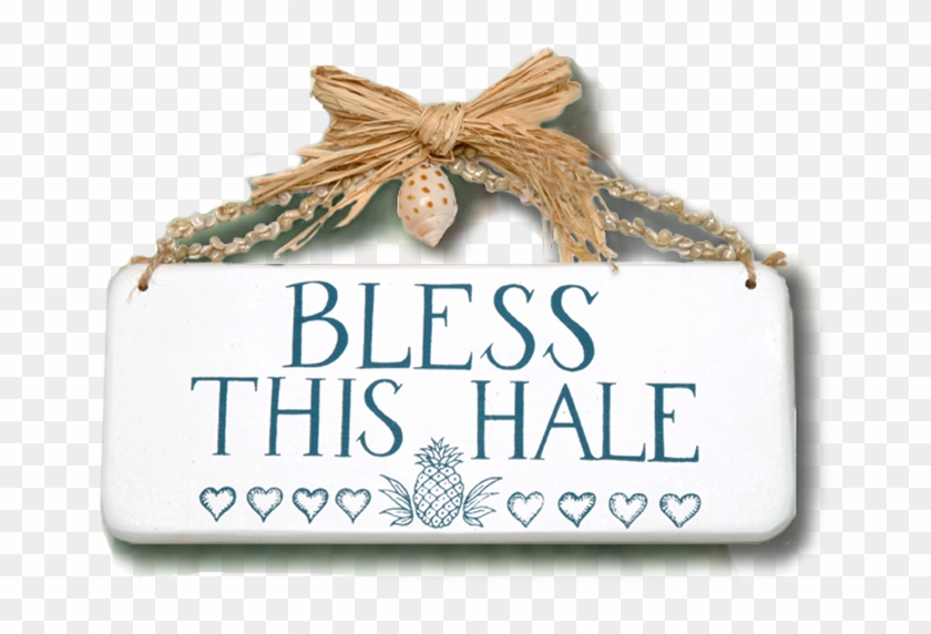 Bless This Hale Wooden Sign - Label Clipart