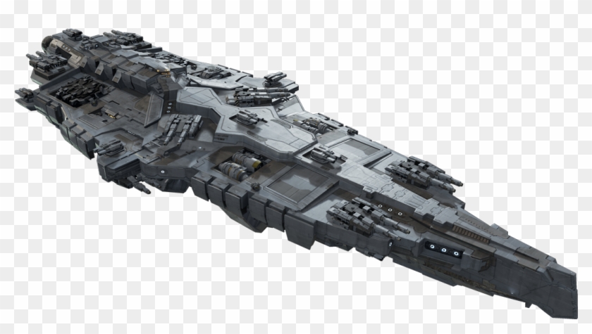 Sci Fi Capital Ship Clipart #312495