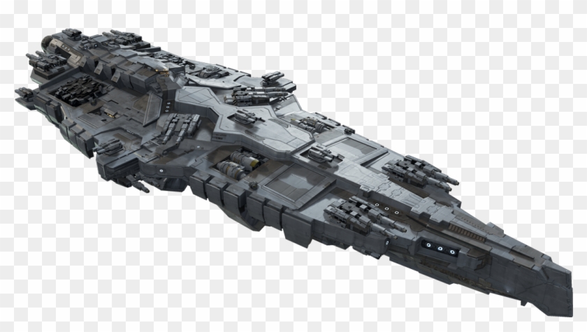 Sci Fi Capital Ship Clipart