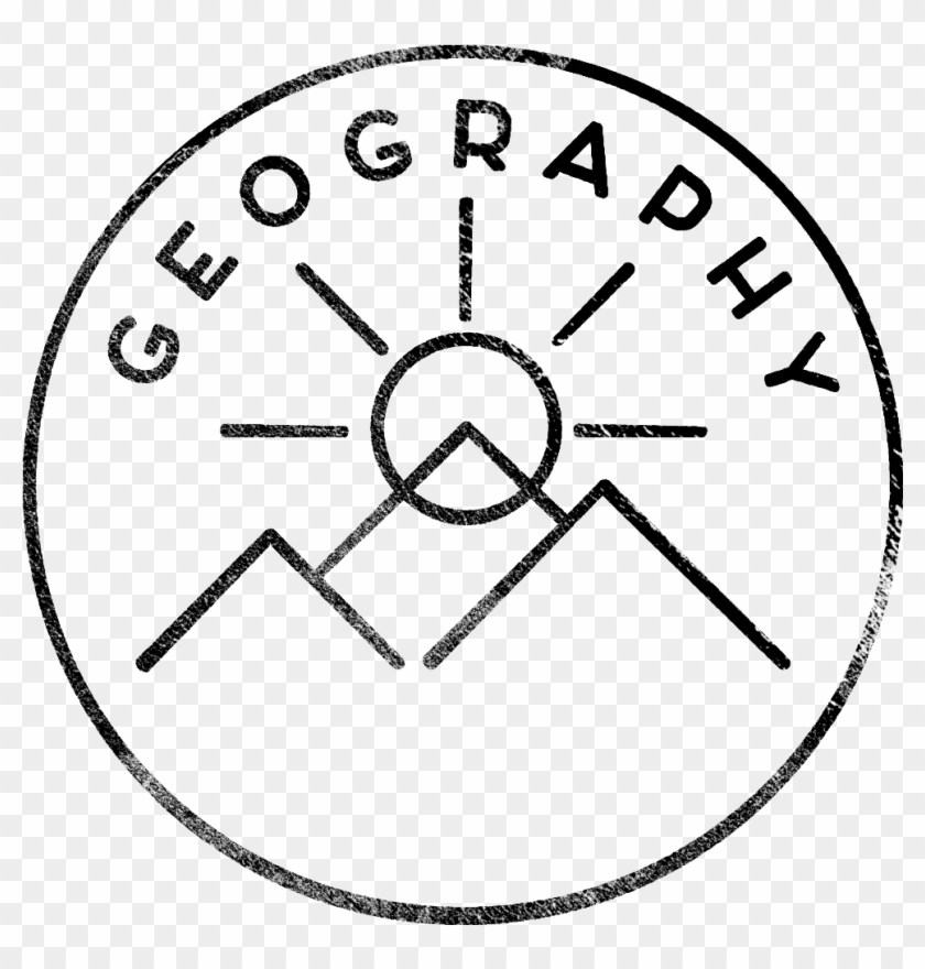 Icon Black Geography - Counseling Psychology Logo Clipart