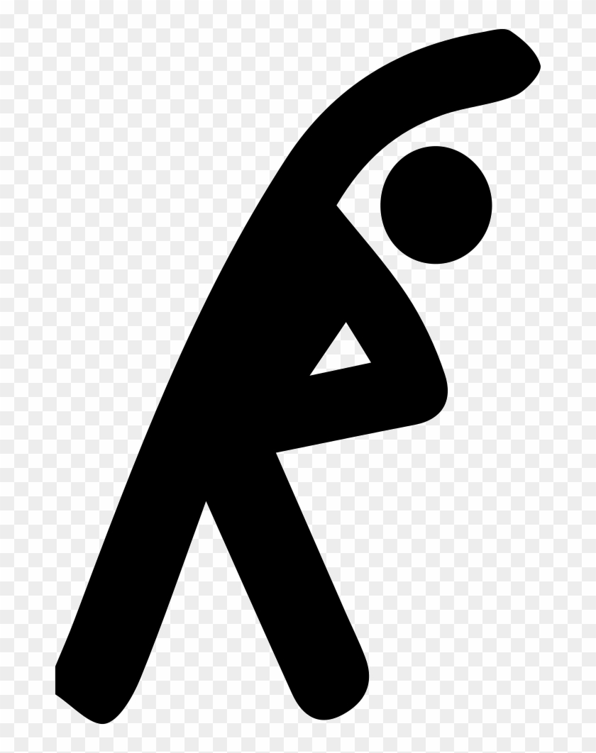 Fitness Icon Png - Stretching Icon Png Clipart