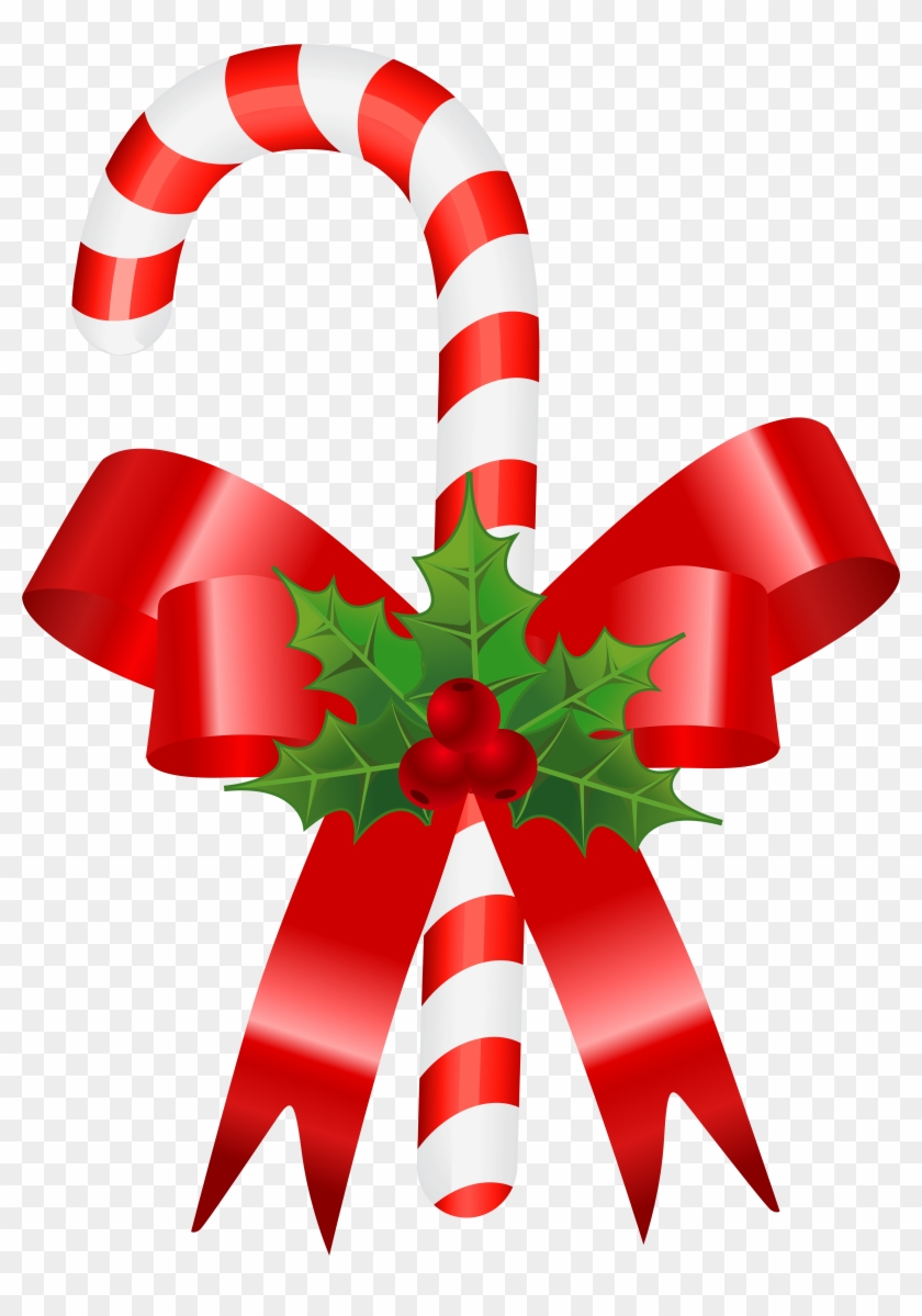 Candy Cane Transparent Png Clip Art - Transparent Background Candy Cane Clipart