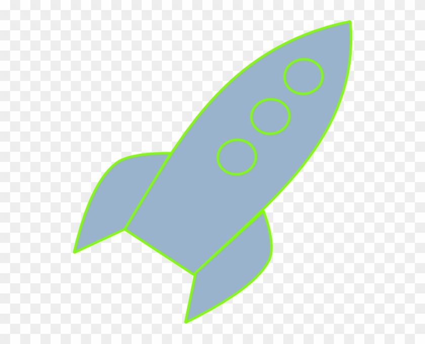 New Rocket Clip Art At Clker Vector Clip Art - Toy Story Spaceship Cartoon - Png Download #313120